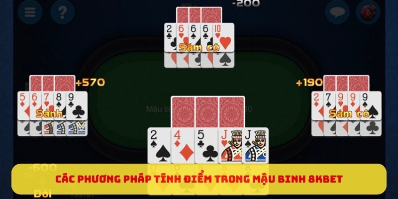 Các phương pháp tính điểm trong Mậu binh 8KBET